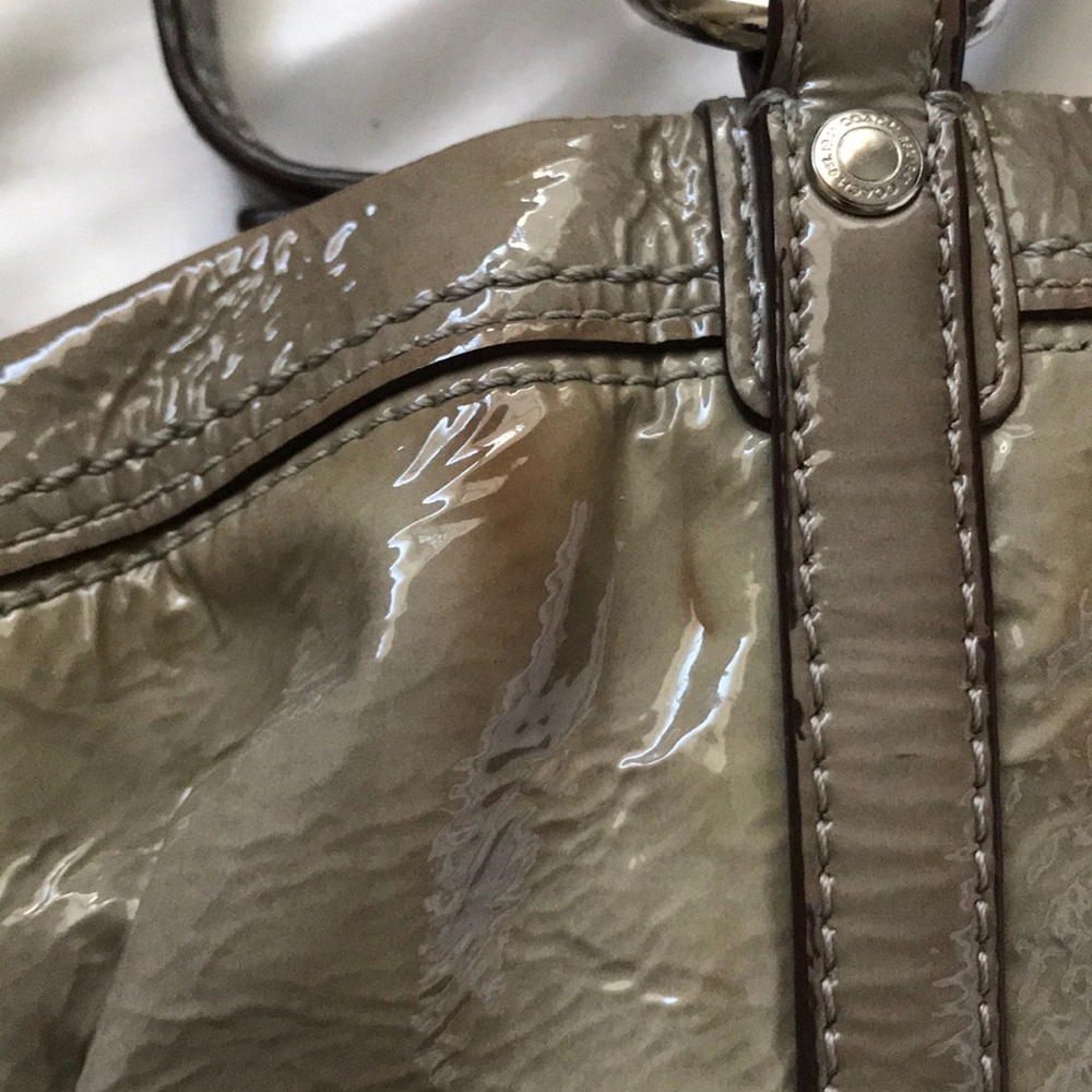 Large Gray Coach bag - Picture 6 of 6